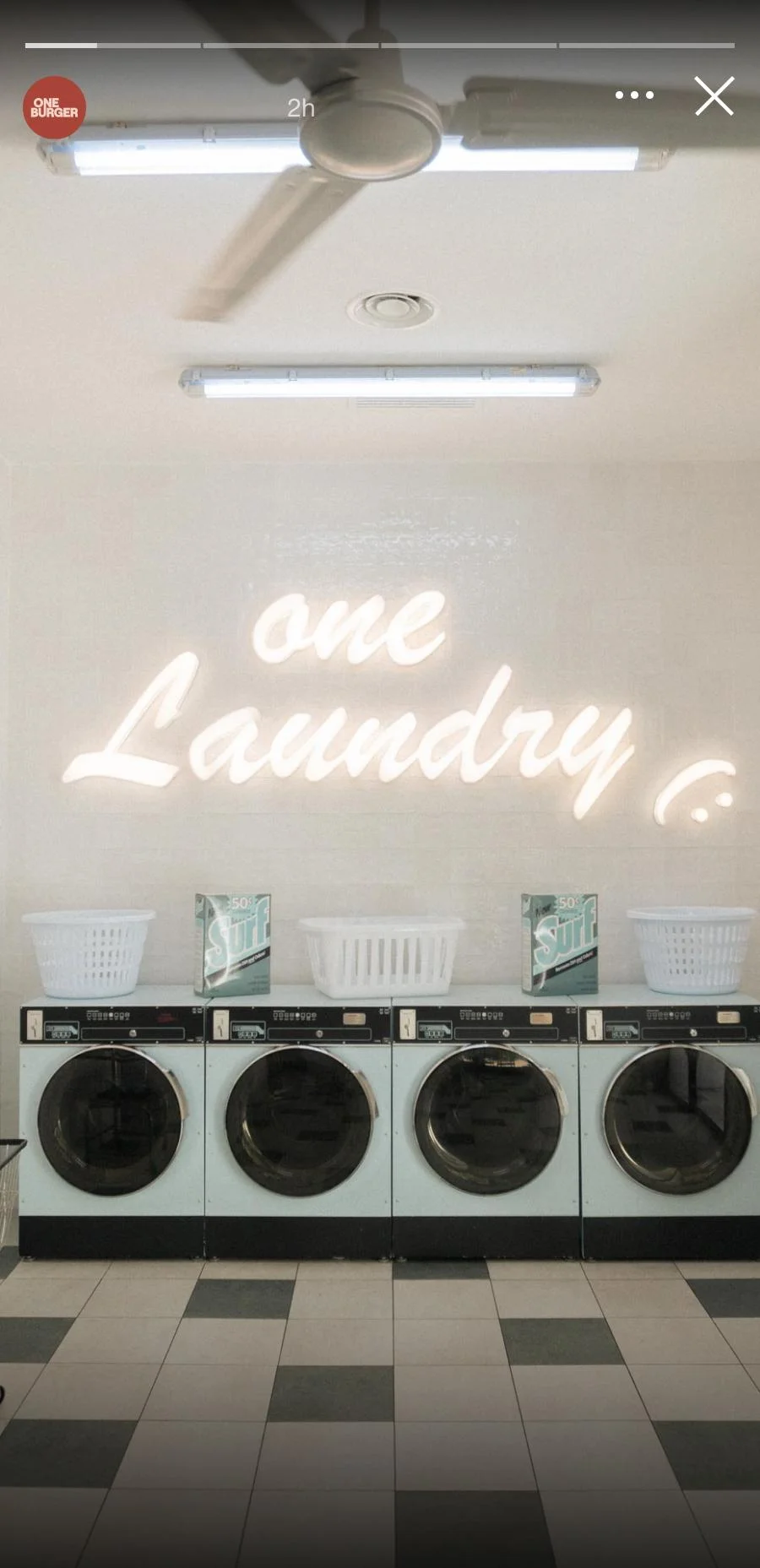 Descubre One Burger Laundry edition
